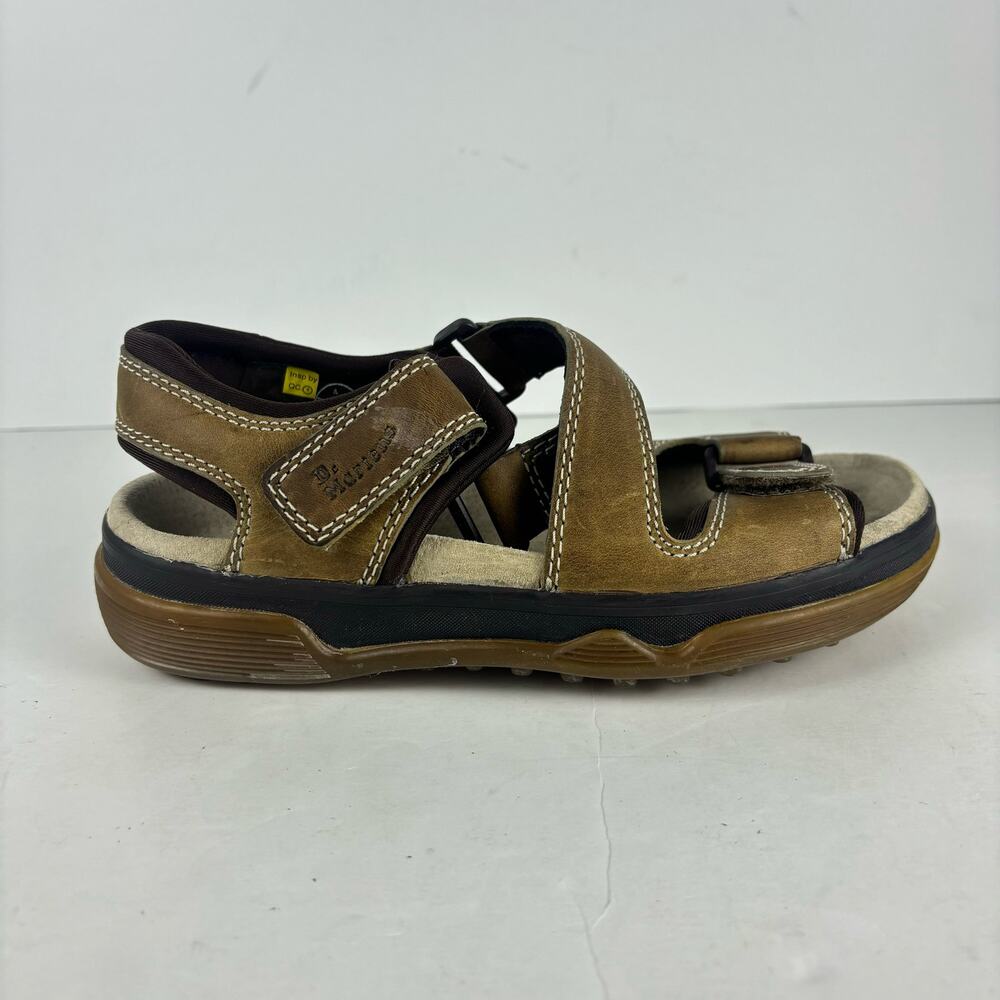 Vintage Y2K Dr Martens 8B38 leather strap sandals womens 6 Deadstock